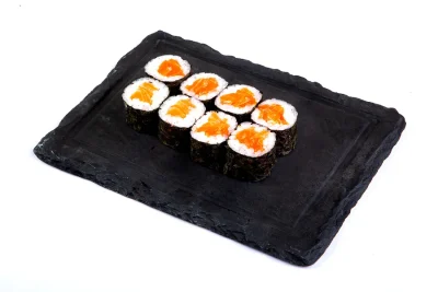 საკე მაკი (8 ნაჭერი) - ახალი ორაგული, ბრინჯი და ნორი