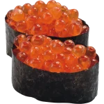 იკურა გუნკანი (2 ნაჭერი) - ორაგულის ხიზილალა, ბრინჯი და ნორი