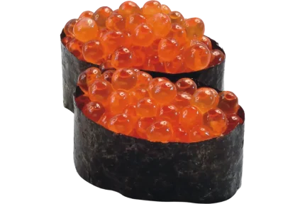 იკურა გუნკანი (2 ნაჭერი) - ორაგულის ხიზილალა, ბრინჯი და ნორი