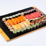 ტოკიო სეტი (60 ნაჭერი) - მაკების და ნიგირების დიდი ასორტი: ორაგული, თინუსი, კრევეტი, გველთევზა და კიტრი - ტოკიო ჰაუსი ბათუმი